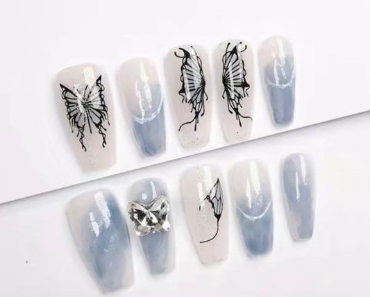 3D Black Butterfly