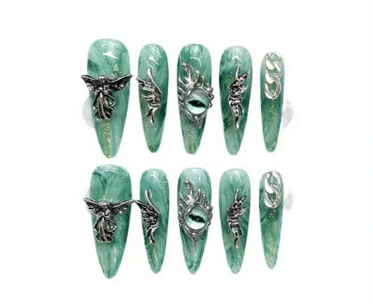 3D Green Dragon