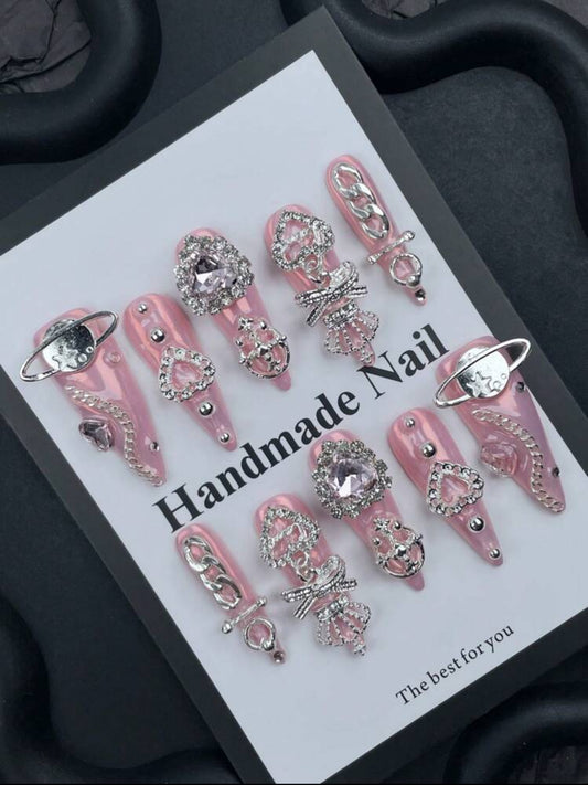 3D Pink Chrome