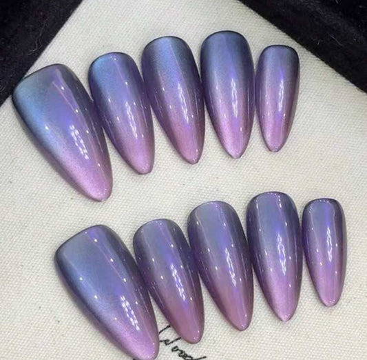 Purple Cat Eye