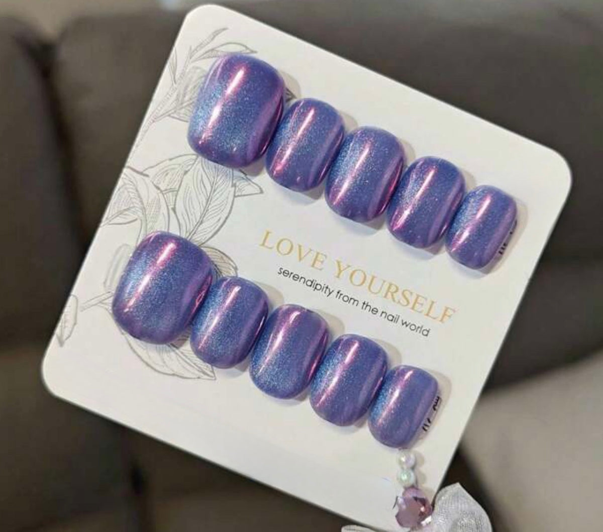 Purple Cat Eye
