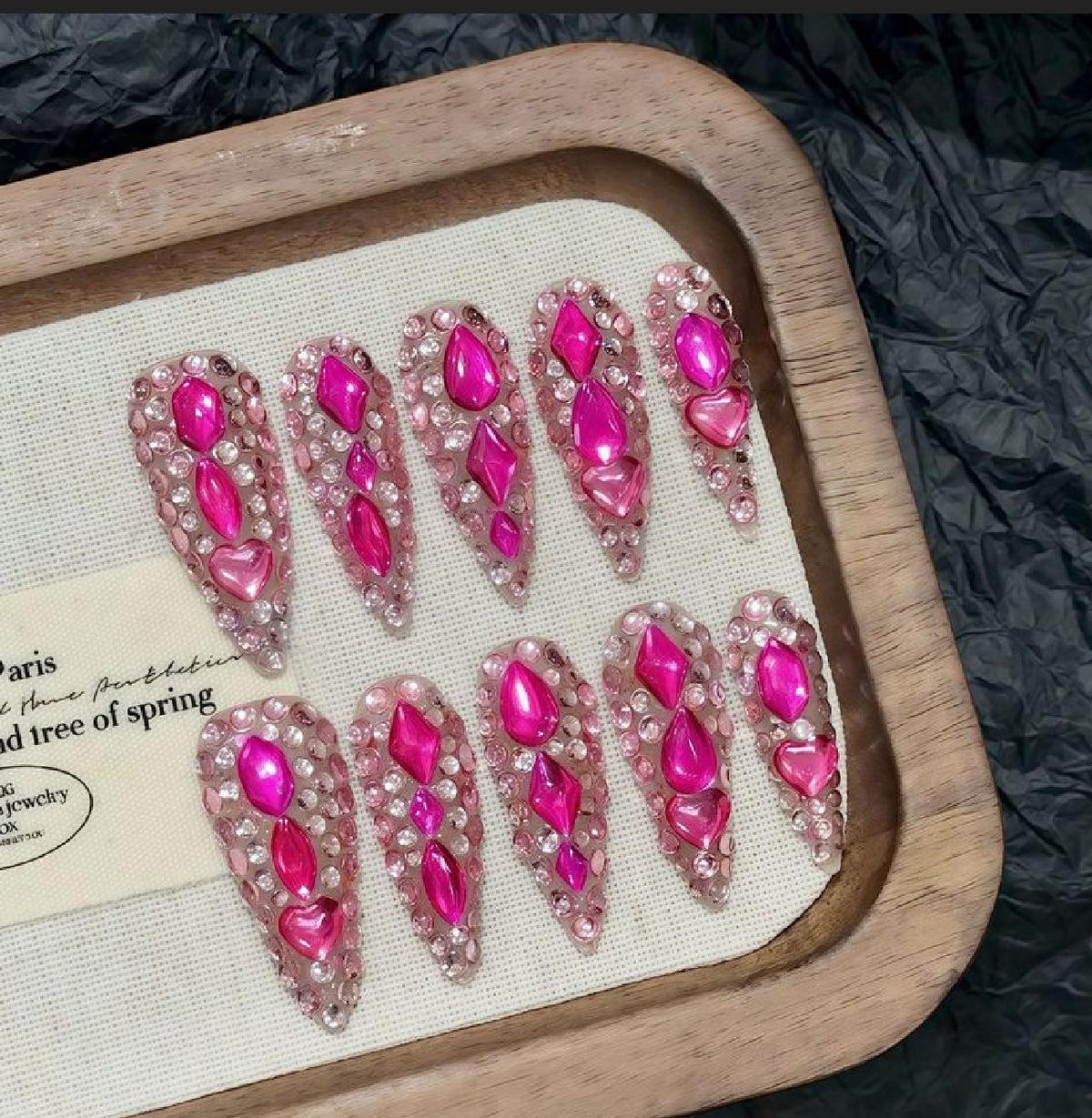 Pink Rhinestone